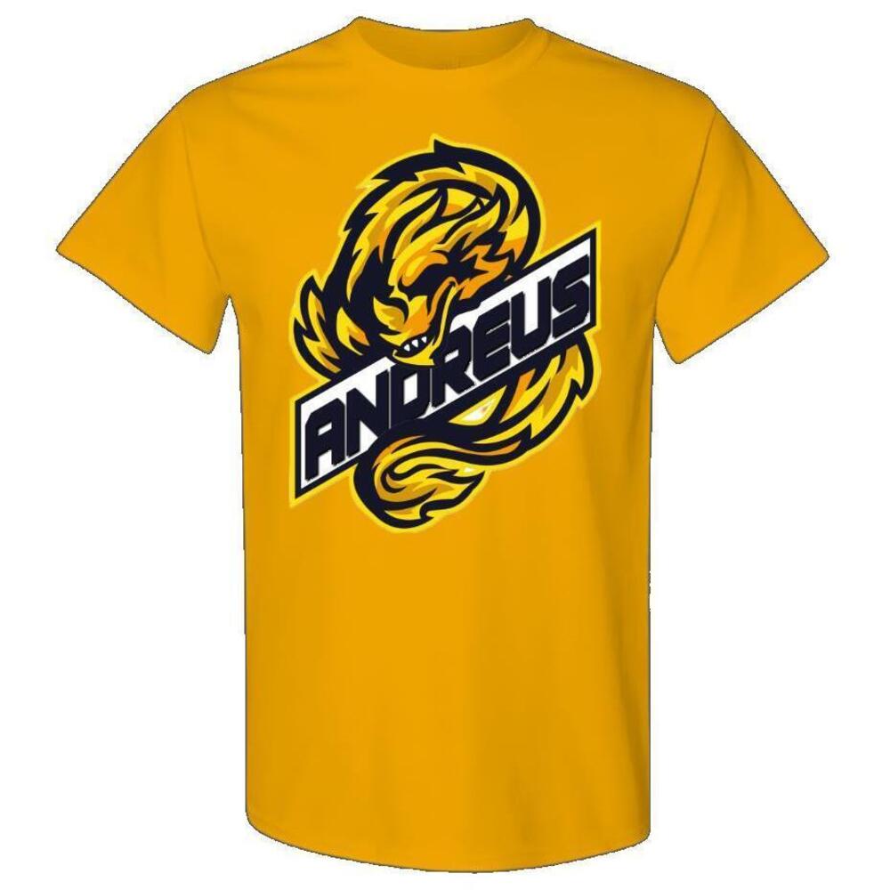 Andreus Dragon Full Gold Shirt